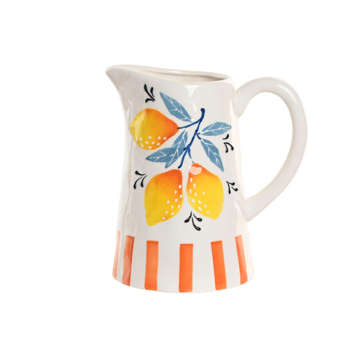 Glass Bottle Home ESPRIT Yellow Blue White Dolomite Lemon Orange Mediterranean 750 ml