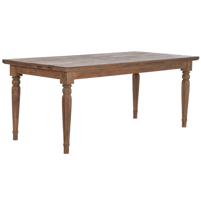 Dining Table Home ESPRIT Teak 200 x 90 x 78 cm