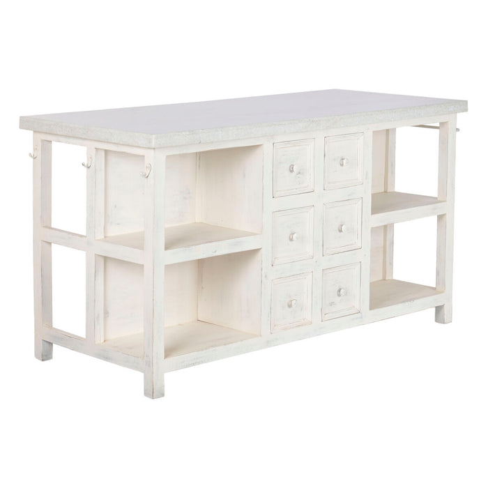Occasional Furniture Home ESPRIT White 168 x 76 x 92 cm
