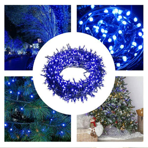 Wreath of LED Lights 5 m Blue White 3,6 W Christmas