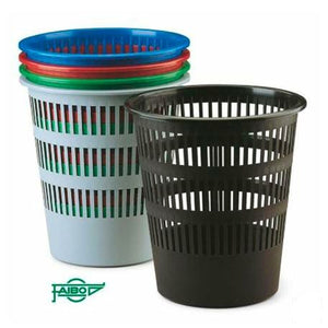 Rubbish bin Faibo Multicolour polypropylene 12 L (9Units)