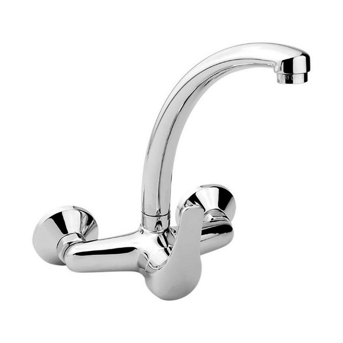 Mixer Tap EDM 01165 Stainless steel Brass Zinc