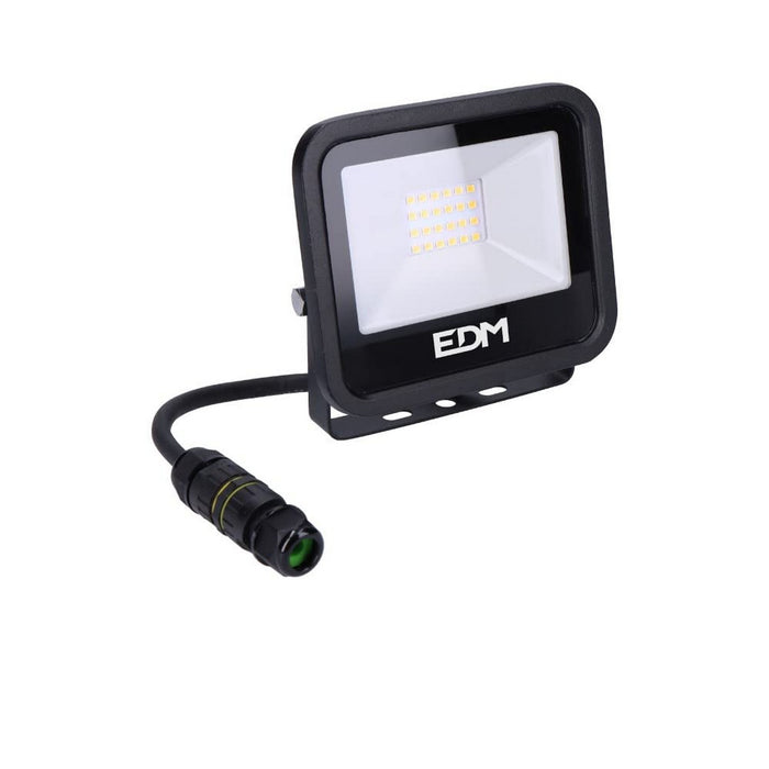 LED spotlight EDM 70401 Black Series Black F 20 W 12,4 x 10,6 x 2,8 cm (6400 K)