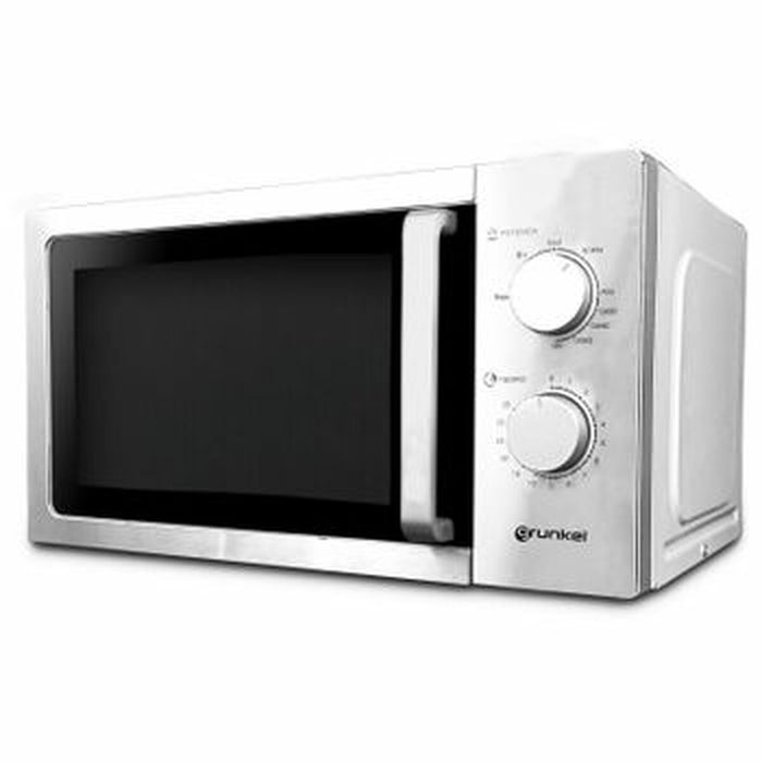 Microwave with Grill Grunkel Silver 700 W 20 L