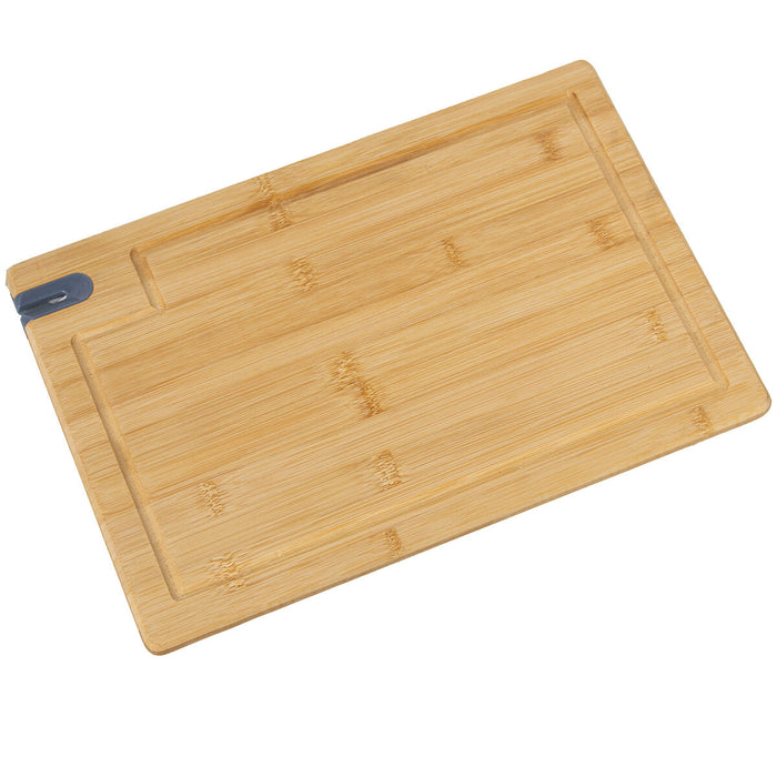 Cutting board Alexandra House Living Brown Wood 38 x 2 x 26 cm Knife Sharpener