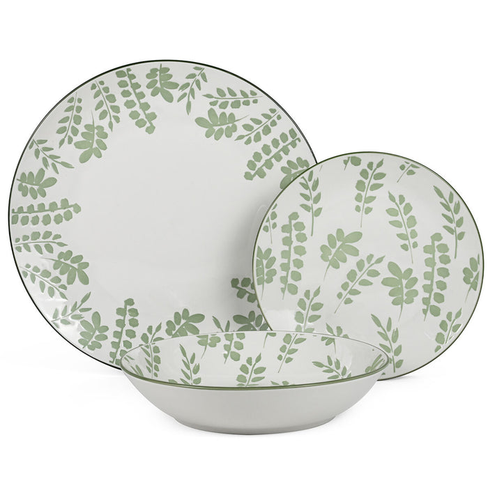 Tableware Alexandra House Living White Porcelain 27 x 1 x 27 cm