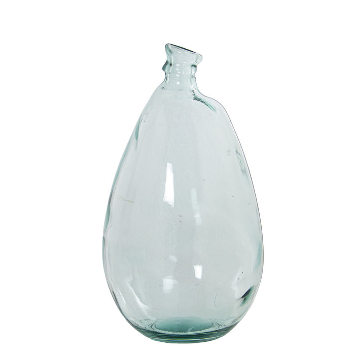 Vase made from recycled glass Alexandra House Living Transparent Crystal 24 x 23 x 42 cm