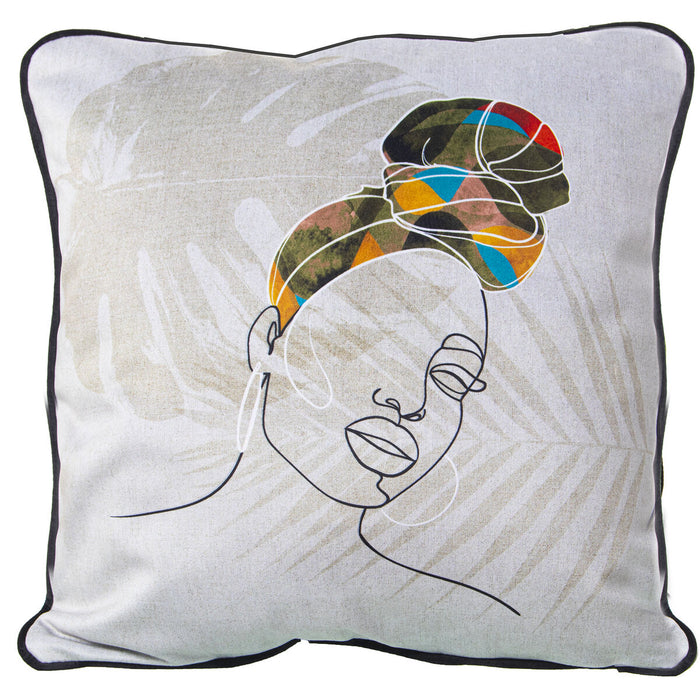 Cushion Alexandra House Living Venecia Multicolour Textile 45 x 45 cm