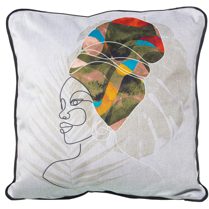 Cushion Alexandra House Living Venecia Multicolour Textile 45 x 45 cm