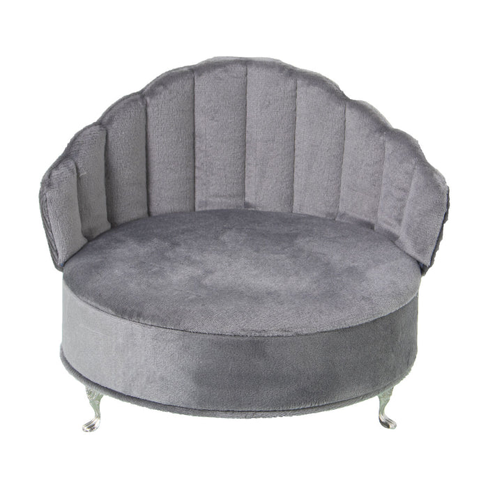 Jewelry box Alexandra House Living Grey Textile 17 x 15 x 17 cm Armchair