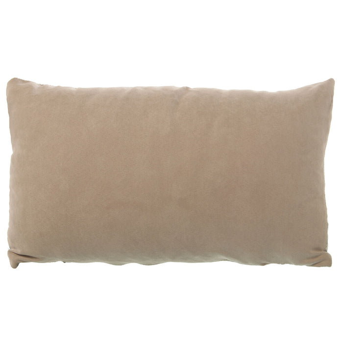 Cushion Alexandra House Living Cream Textile 30 x 50 cm