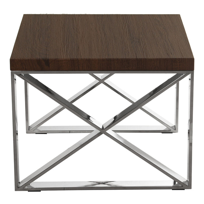 Side table Alexandra House Living Grey 50 x 43 x 50 cm