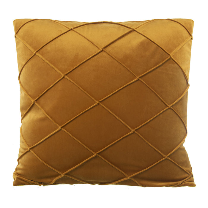 Cushion Alexandra House Living Mustard Textile 45 x 45 cm