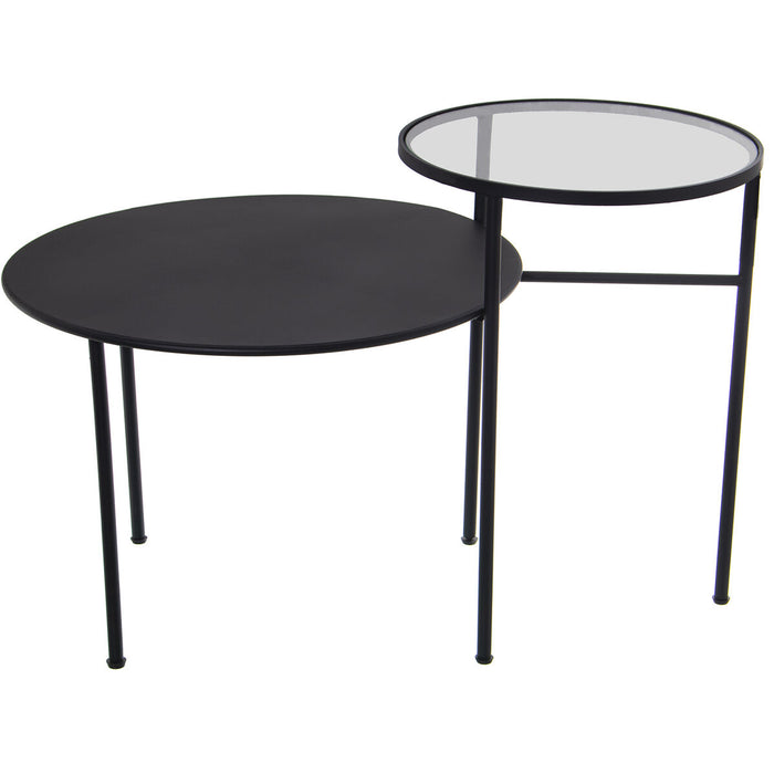 Side table Alexandra House Living Black 85 x 56 x 59 cm