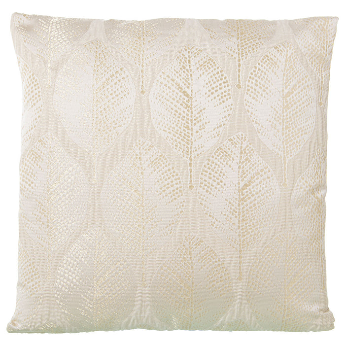 Cushion Alexandra House Living Cream Textile 43 x 43 cm