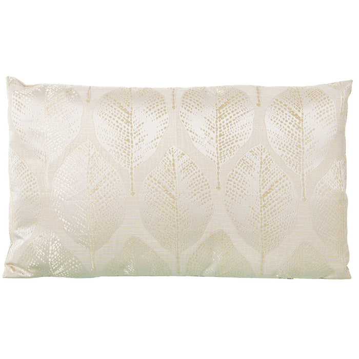 Cushion Alexandra House Living Cream Textile 30 x 50 cm