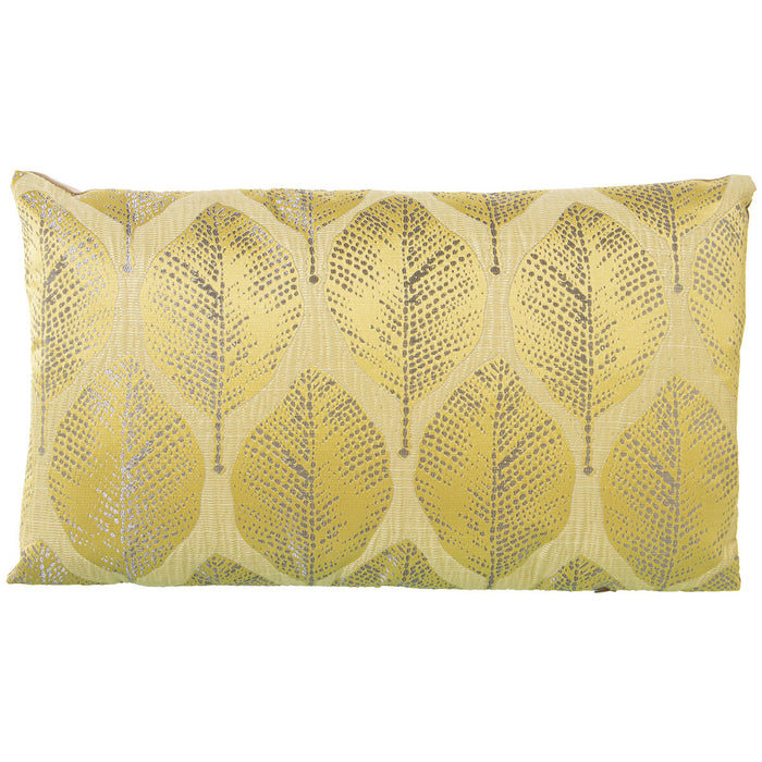 Cushion Alexandra House Living Yellow Textile 30 x 50 cm