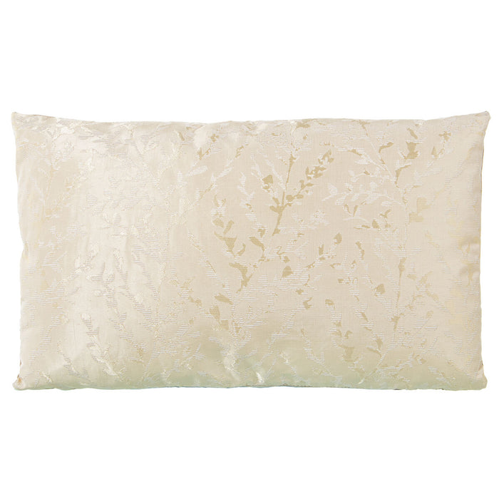 Cushion Alexandra House Living Cream Textile 30 x 50 cm