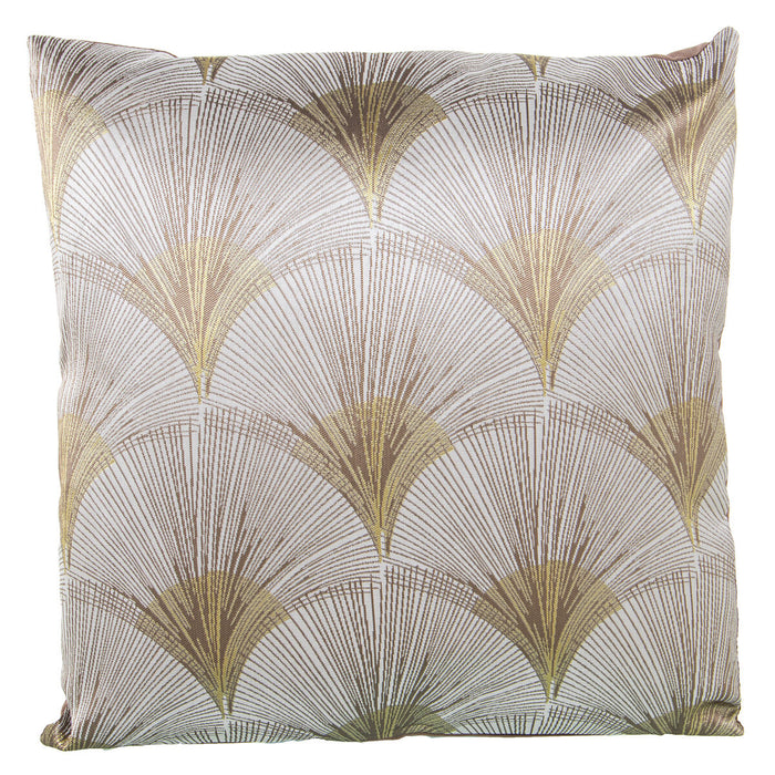 Cushion Alexandra House Living Yellow Textile 43 x 43 cm