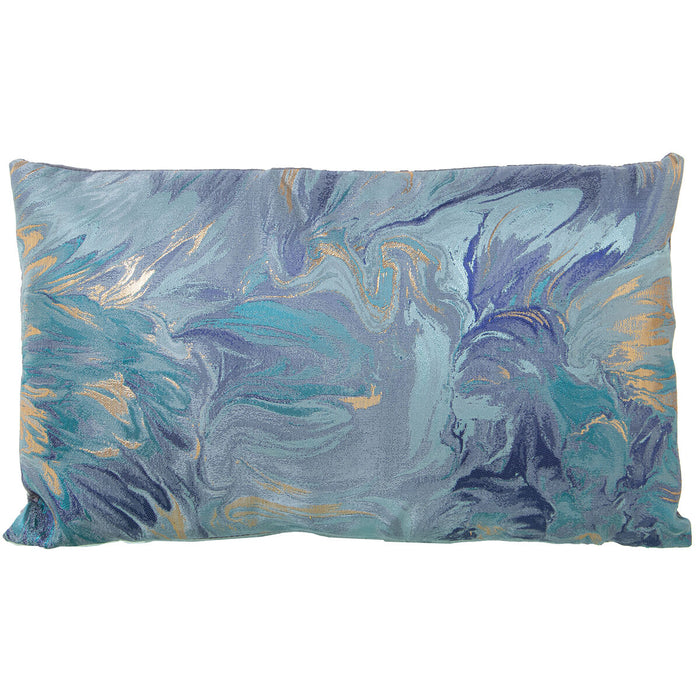 Cushion Alexandra House Living Blue Textile 30 x 50 cm