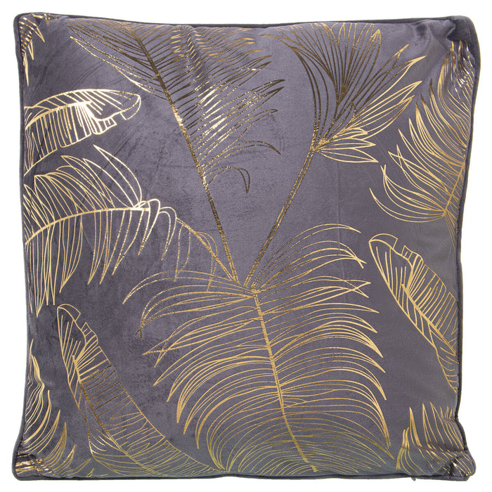 Cushion Alexandra House Living Grey Textile 43 x 43 cm