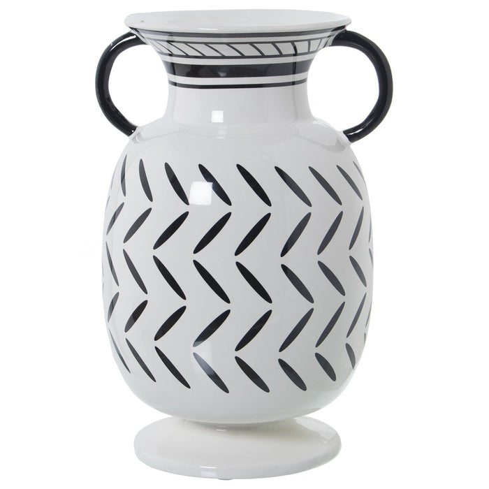 Vase Alexandra House Living White Ceramic 18 x 27 x 16 cm