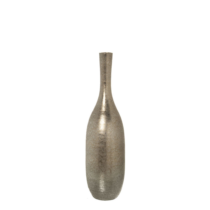 Floor vase Alexandra House Living Silver Ceramic 17 x 16 x 59 cm