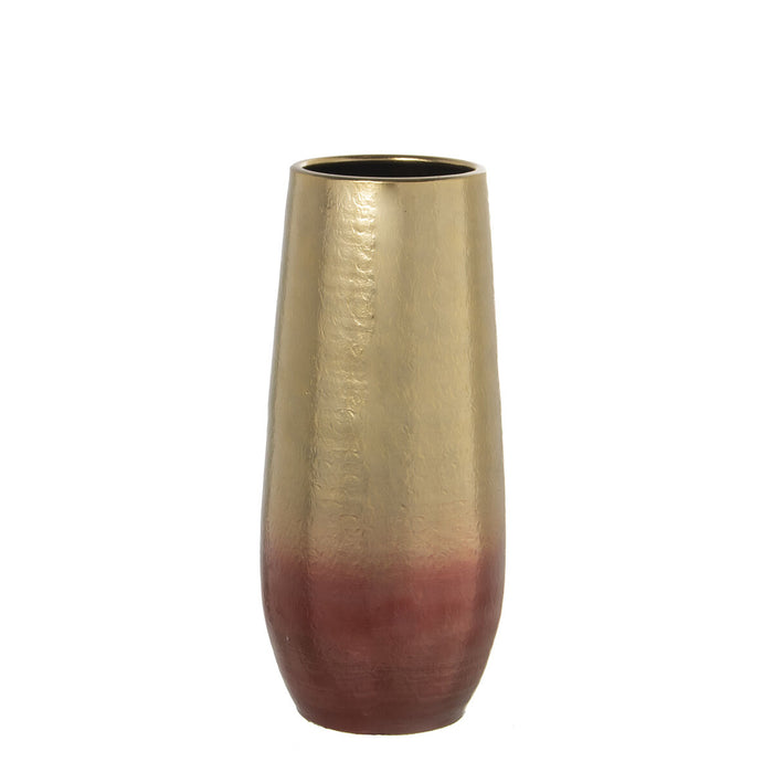 Floor vase Alexandra House Living Golden Ceramic 24 x 24 x 58 cm