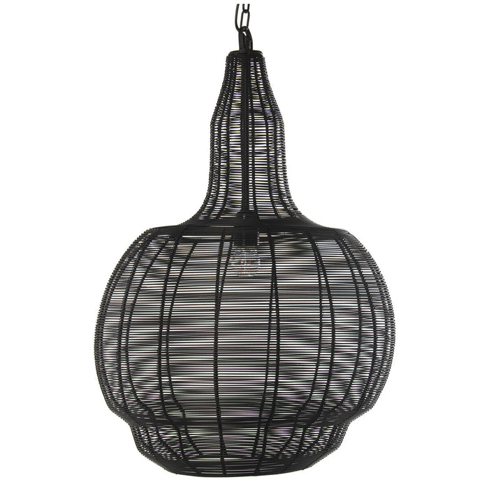 Ceiling Light Alexandra House Living Black Metal 60 W 45 x 61 x 45 cm