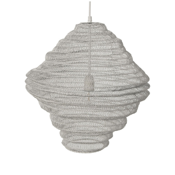 Ceiling Light Alexandra House Living White Metal 60 W 47 x 47 x 47 cm