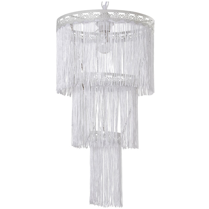 Ceiling Light Alexandra House Living White Metal 40 W 30 x 56 x 30 cm