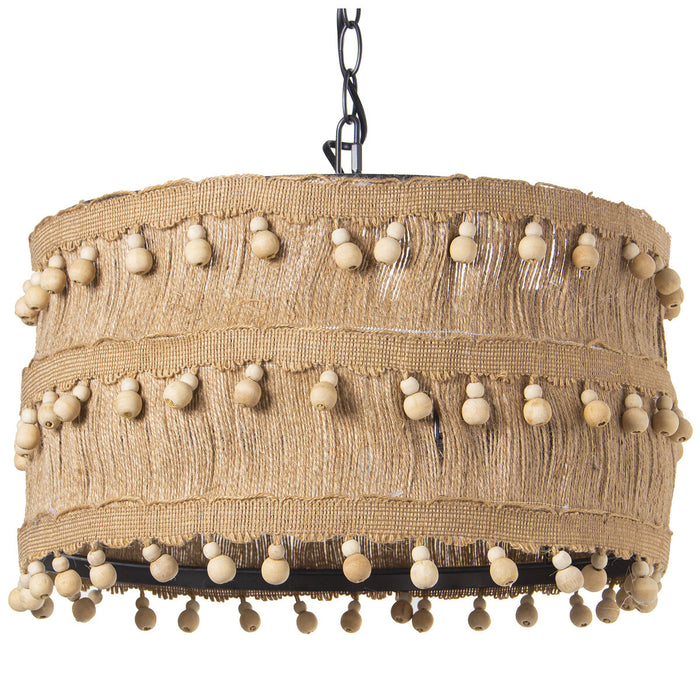 Ceiling Light Alexandra House Living Brown Metal 60 W 41 x 24 x 41 cm