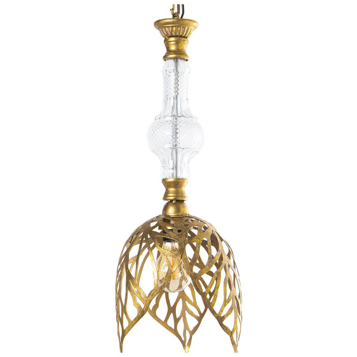 Ceiling Light Alexandra House Living Gold Metal 60 W 20 x 54 x 20 cm