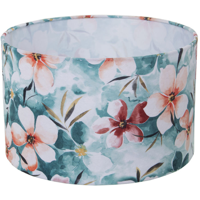 Lamp Shade Alexandra House Living Multicolour Textile Floral 40 x 25 x 40 cm