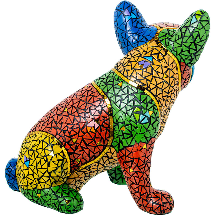Decorative Figure Alexandra House Living Multicolour Plastic Dog 29 x 18 x 28 cm