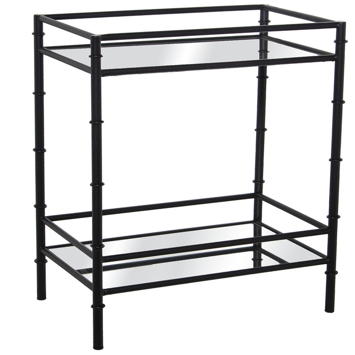 Side table Alexandra House Living Black 54 x 60 x 34 cm