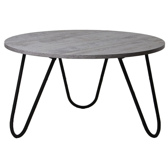 Centre Table Alexandra House Living Black Silver Wood 80 x 44 x 80 cm