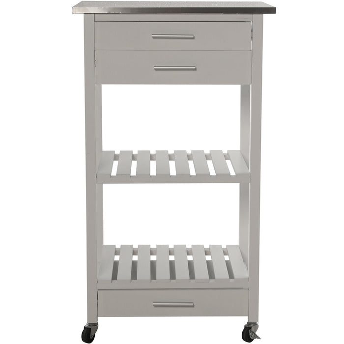 Kitchen Trolley Alexandra House Living White 50 x 86 x 40 cm