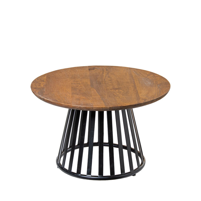 Centre Table Alexandra House Living Brown Black Wood 60 x 38 x 60 cm