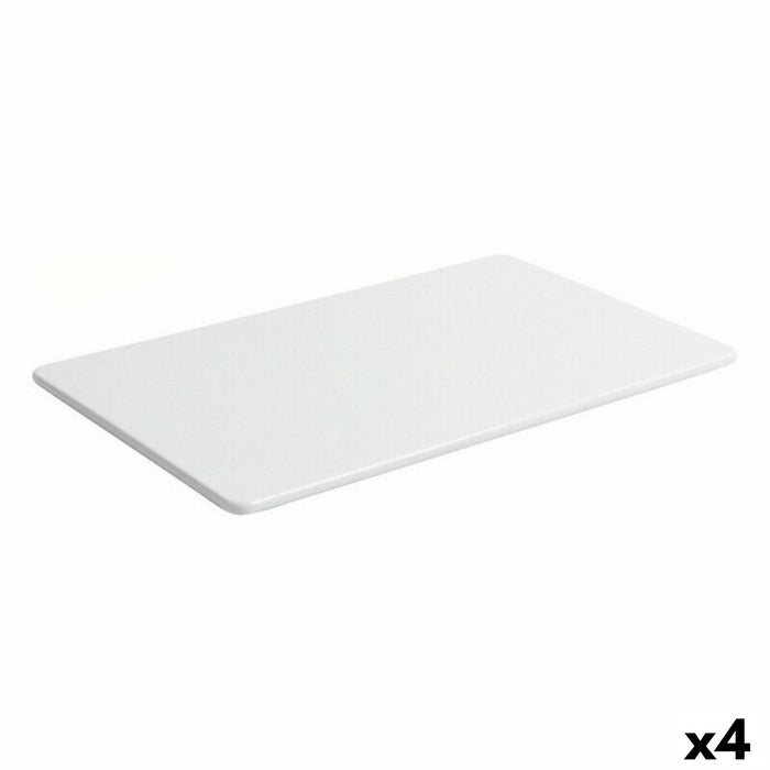 Snack tray Viejo Valle Bayahibe Melamin White 26,5 x 16,2 x 0,5 cm (4 Units)