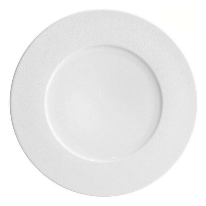 Flat plate Globe Sahara Porcelain White (Ø 32,5 cm)