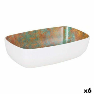 Bowl Viejo Valle White Melamin 17,6 x 10,8 x 5,5 cm (6 Units)