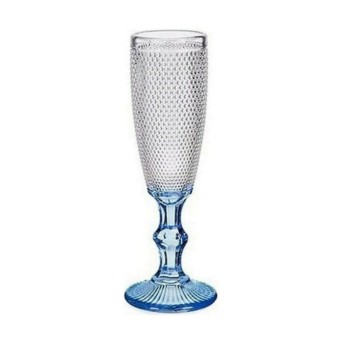 Champagne glass Cobalt blue 180 ml