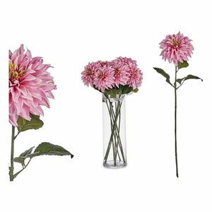 Decorative Flower Green Pink 16 x 74 x 16 cm Dahlia (16 x 74 x 16 cm)