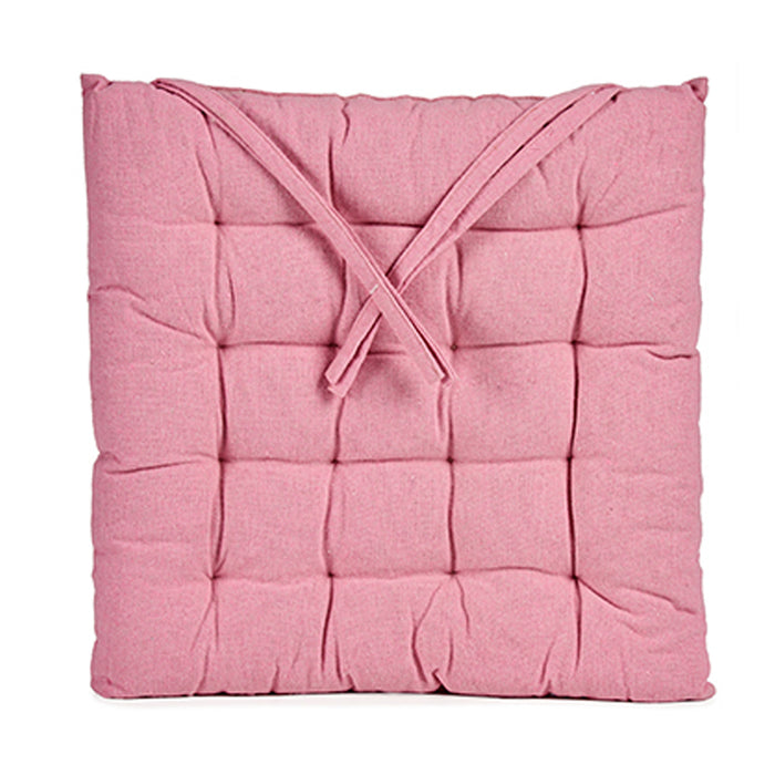 Chair cushion 40 x 5,5 x 40 cm Pink