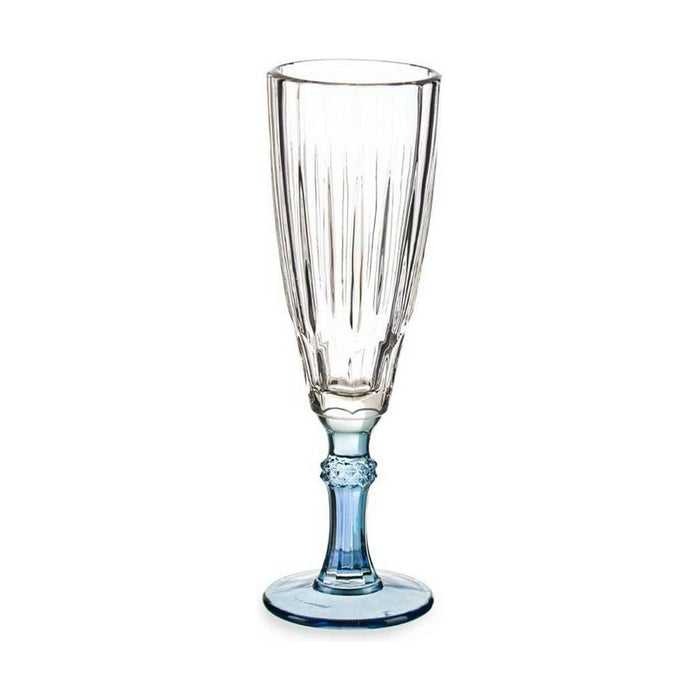 Champagne glass Exotic Crystal Blue 170 ml
