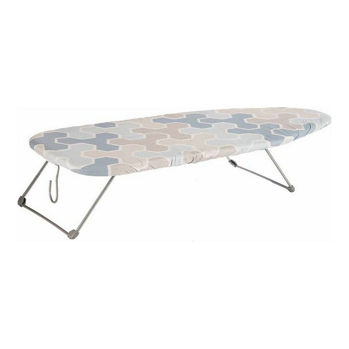 Ironing board Abstract Beige Blue Metal (30,5 x 14 x 74 cm)