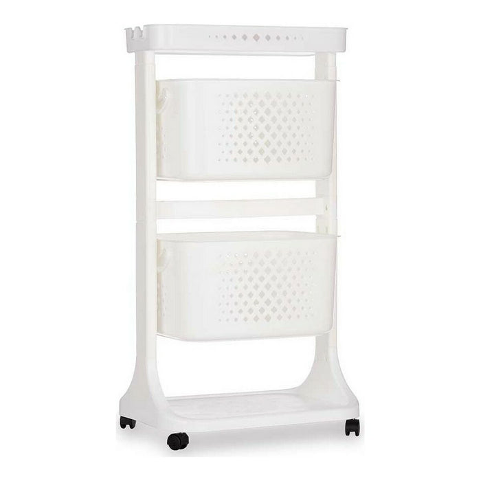 Vegetable trolley White polypropylene (33 x 81 x 44 cm)