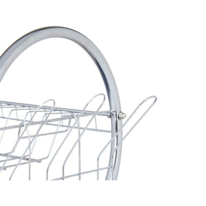 Draining Rack for Kitchen Sink Grey 45,5 x 24,5 x 37,5 cm