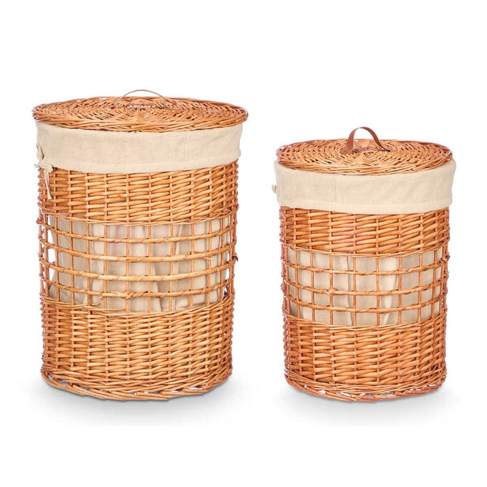Set of Baskets Kipit Natural wicker 2 Pieces